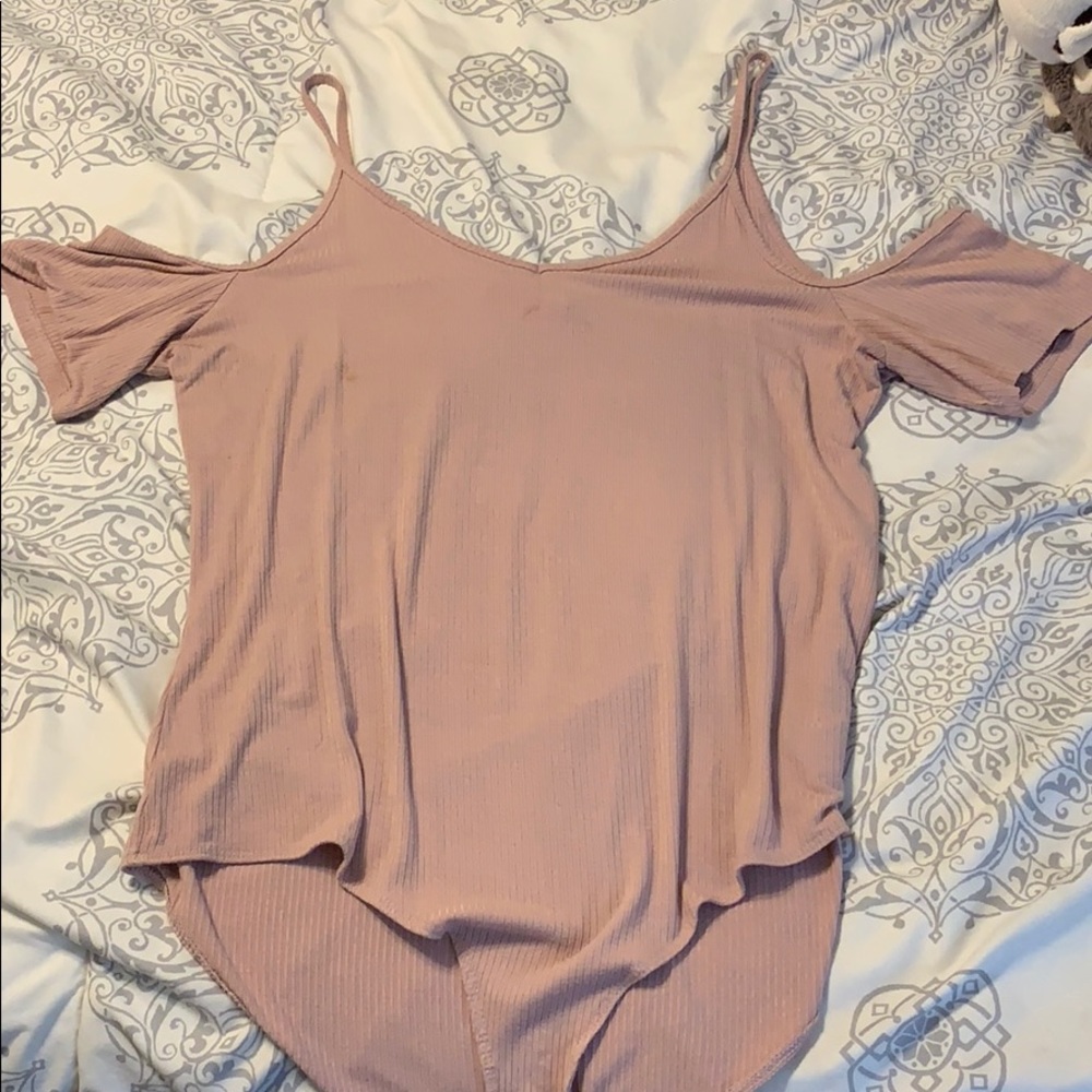 Pink bodysuit